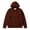 Brown, variant on Essentials Hoodie Men's Cozy Raglan Sleeve Sweatshirt with Knit Texture for Everyday Casual Wear and Timeless Comfort 4XL