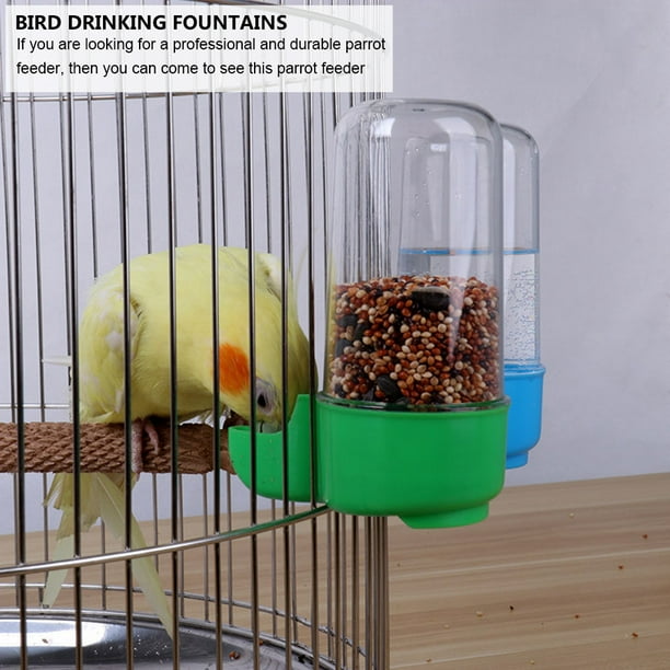 CRAFTHROU 3Ud Comedero Automático Para Pájaros Y Duradero Color Para Jaula