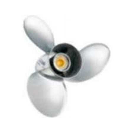 UPC: 0824375028212 | Solas Yamaha 3571-158-15 Lexor  Stainless Steel 3-Blade Propeller
