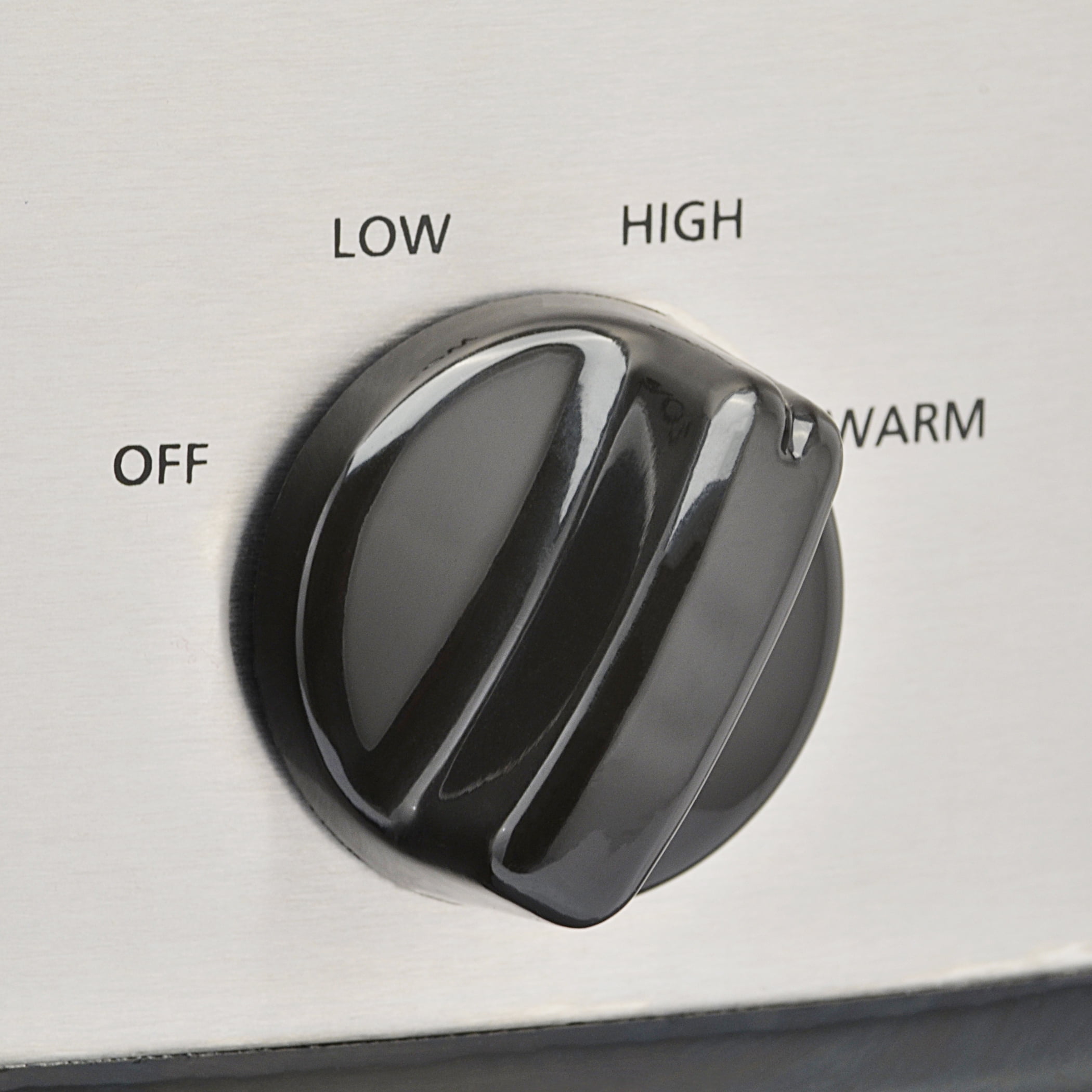 Mainstays 6 Qt Manual Slow Cooker, Stainless Steel