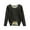 Black, variant on Winter clothing for women Women Autumn And Winter Casual Solid Color Long Sleeve Round Neck Multicolor Thickened Warm Top
