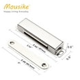 thumbnail image 2 of Mousike Magnetic Door Catch，70lb Stainless Steel Cabinet Door Magnets with Strong Magnetic for Kitchen Cupboard Wardrobe Closet Cabinet Door Drawer Latch (3.8"70 lbs(2 Pack)), 2 of 6