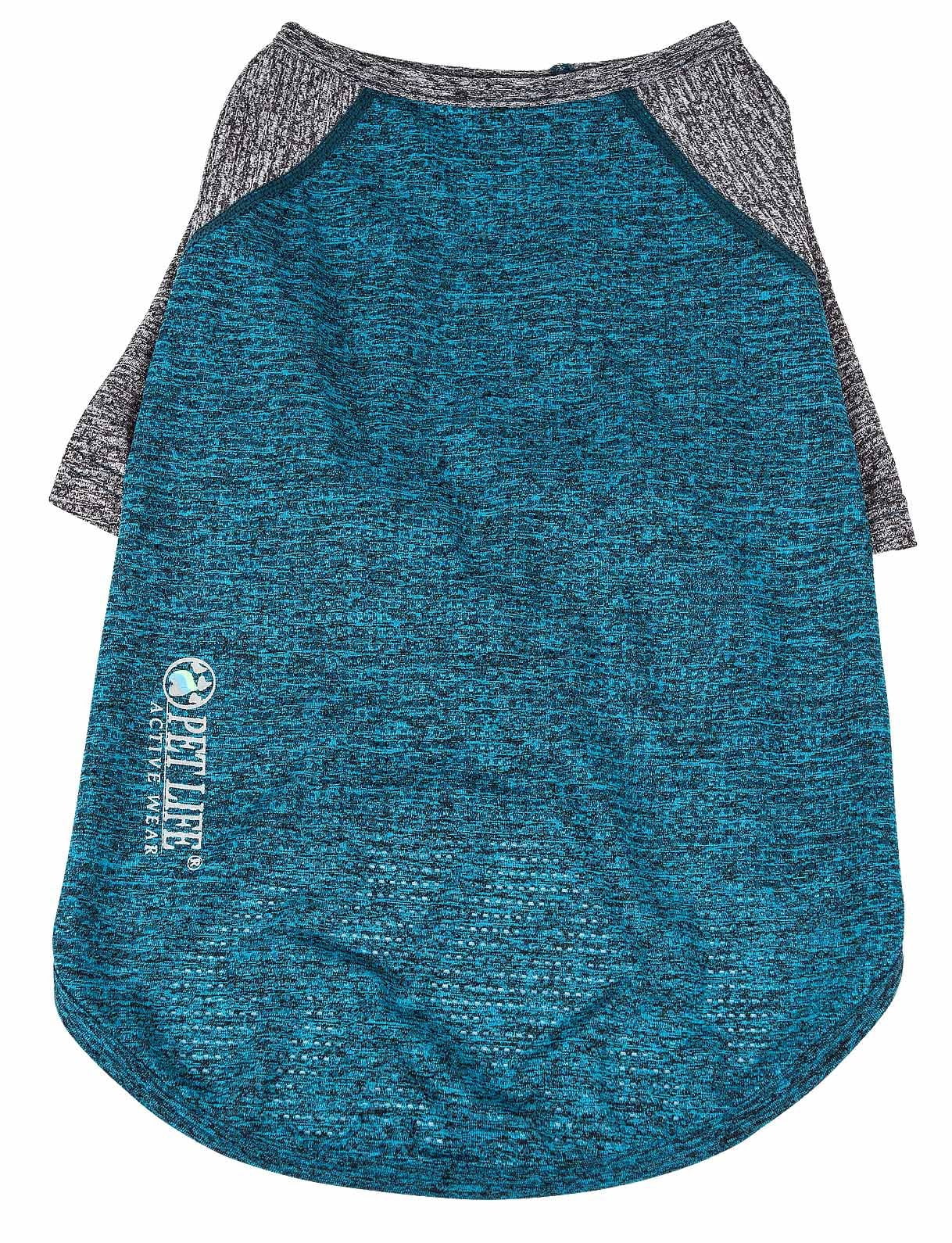 Pet Life ® Active 'Hybreed' 4-Way-Stretch Fitness Performance Dog T-Shirt