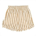 thumbnail image 2 of Cotton Shorts for Women Clearance, Women Fashionable Summer Striped Pocket Drawstring Shorts, 2 of 8