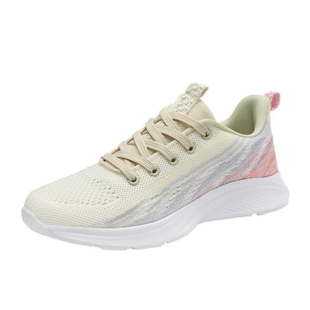 

QYZEU Hiking Snow Boots Women Flat Sneaker Boots for Women Fashion Summer Women Mesh Breathable Comfortable Lightweight Colorful Casual