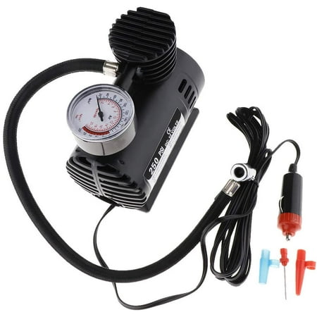 Portable Electric Mini 12v Air Compressor Pump Car Tyre Tire Inflator 