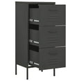 thumbnail image 6 of vidaXL Storage Cabinet Freestanding File Cabinet with Drawers for Office Steel, 6 of 11