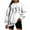 White-2, variant on XFLWAM Women's Oversized Fleece Sweatshirts Long Sleeve Crew Neck Pullover Sweatshirt Casual Hoodie Tops Gray L