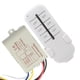 thumbnail image 4 of Interruptor de control remoto RF de luz de lámpara con receptor inalámbrico de CA 180-240 V de encendido y apagado (3 vías, 3 x 1000 W), 4 of 8