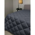 thumbnail image 2 of Navy Blue Down Alternative Comforter, Windrose Anchor Circular Nautical Composition Marine Illustration, Microfiber Quilt for All Season, 5 Sizes, Dark Blue White, by Ambesonne, 2 of 3