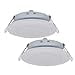 thumbnail image 3 of Facon 4.5Inch LED RV Puck Light, DLFST4-008, Full Aluminum Recessed LED Ceiling Lights, 12V Interior Light for RV Motor-Homes Camper Caravan Trailer Boat (Pack of 2), 3 of 4