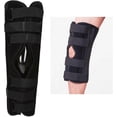 thumbnail image 1 of unique Knee Braces, 3 Panel Adjustable Knee Leg Splint Pain Reduce Speed Recovery Knee, 1 of 5