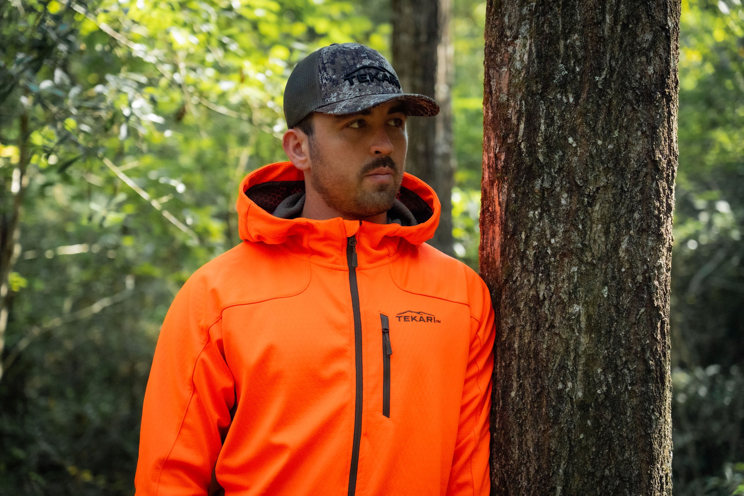 Tekari Men's StrideFlex Camo Hunting Jacket, S-3XL