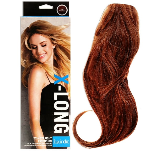 Hairdo Straight Extension Kit - R28S Glazed Fire, 22 Inch Hair Extension