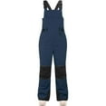 thumbnail image 5 of shoper Toddler Girls Winter Coat Winter Coat and Snow Pants Set Overall Windproof Ski Suit Snow Outfits for Girls Navy 170, 5 of 6