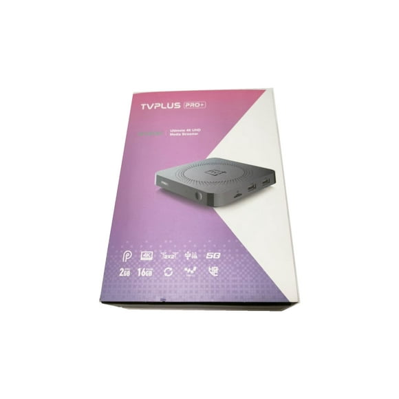 2023 IPTV TVPlus PRO+ PROPLUS Android 9 2GB+16GB IPTV SET TOP Smart TV Box 2.4/5G Duo Band Wifi 600M Schedule Record Function with LIXSUNTEK® Ethernet Cable