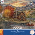 thumbnail image 1 of Ceaco Thomas Kinkade A Perfect Fall Day 1000-Piece Interlocking Jigsaw Puzzle for Adults Ages 14+, 1 of 6