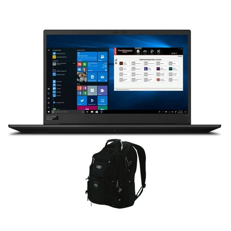 Lenovo ThinkPad P1 Gen 3 Home/Business Laptop (Intel i7-10750H 6-Core, 15.6in 60Hz Full HD (1920x1080), NVIDIA Quadro T1000 Max-Q, Win 11 Pro) with Travel/Work Backpack