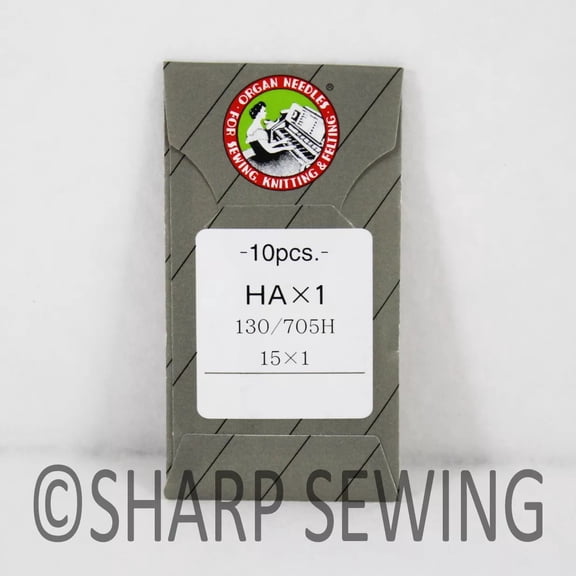 Teamwork BABYLOCK ENLIGHTEN SERGER NEEDLES HAX1SP #14BP  (10 EA) ORGAN 15X1SP