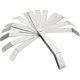 thumbnail image 5 of Feeler Gauge 16 Blade Set Marking Metric Imperial Measuring Hand Tool Carbon Steel Gap Filler Thickness Gauge Measuring Tool (0.05-1.0mm), 5 of 5