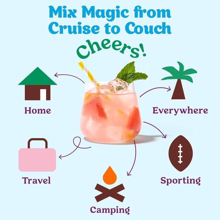 Craftmix, Variety Pack, Makes 12 Drinks, Includes 4 Flavors, Vegan