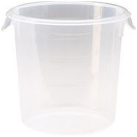 Rubbermaid Commercial Products 572124CLE 4 qt. Round Storage Containers