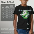 thumbnail image 5 of Boy's Ghostbusters Slime Logo Graphic Tee Black Medium, 5 of 10