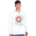 thumbnail image 5 of Vintage Candy Logo Love Wins Balloons Zip Up Hoodie Men's Women's Brisco Brands M, 5 of 6