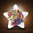thumbnail image 3 of Star Shaped Energy Saving Night Light Living Room Night Light, Bedroom Night Light, Corridor Night Light, Study Night Light Colored Art Leopard, 3 of 6