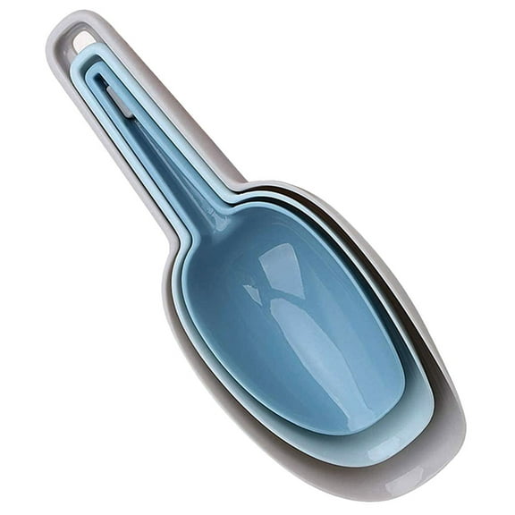 Ice Shovel Plastic Cereal Scoop Shovels Flour Spoon Space Saving Storage Baking Tools Pp