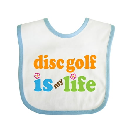 

Inktastic Disc Golf is My Life Gift Baby Boy or Baby Girl Bib