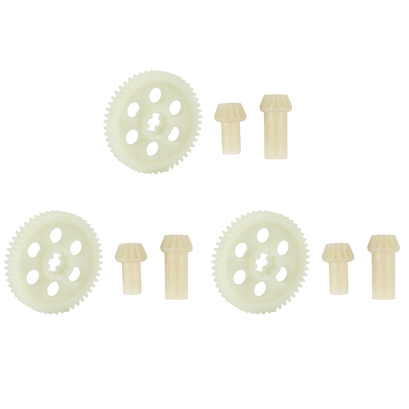 3X Spur Gear Drive Set for HBX 16889 16889A 16890 16890A SG 1601 SG 1602 SG1601 SG1602 RC Car Parts Accessories