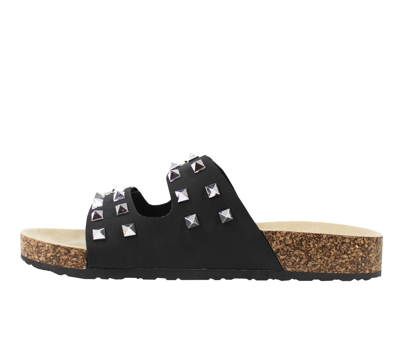 Alexis Bendel Women's Adult Comfort Studded Footbed Sandal
