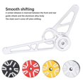 thumbnail image 3 of Compatible Withcompatible Withlitepro For 1-6 Speeds Brompton Folding Bike Rear Chain Stabilizer 2, 3 of 5