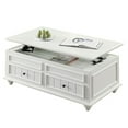 thumbnail image 2 of Benjara 48 Inch Coffee Table, Lift Top Function, 2 Drawers, White Poplar Wood, 2 of 5