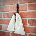 thumbnail image 2 of Metal Chain Link Keyring Hook Hat Holder Wall Mount Shop Towel Rack Garage Decor, 2 of 2