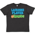 thumbnail image 3 of Inktastic Lacrosse Player in training Youth T-Shirt, 3 of 5
