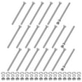 thumbnail image 1 of Uxcell 20-Pack Tornillo de Cabeza Hexagonal con Tuercas, Arandelas Planas y de Bloqueo M6x95mm Kit de Tornillos de Acero Inoxidable Totalmente Roscados Métricos, 1 of 1