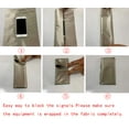 thumbnail image 4 of Highly Conductive Copper Fabric Blocking WiFi 5G Signal Anti-Radiation Military Grade for Radiowave Microwave, Electromagnetic Fields RF Shielding 39"x43" inch, 4 of 5