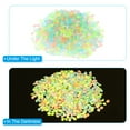 thumbnail image 4 of Uxcell 5000Pack Glow Rocks 3-5mm Glow Pebbles Decoration in the Dark Luminous Stones Decor DIY Decorative Multicolored, 4 of 7