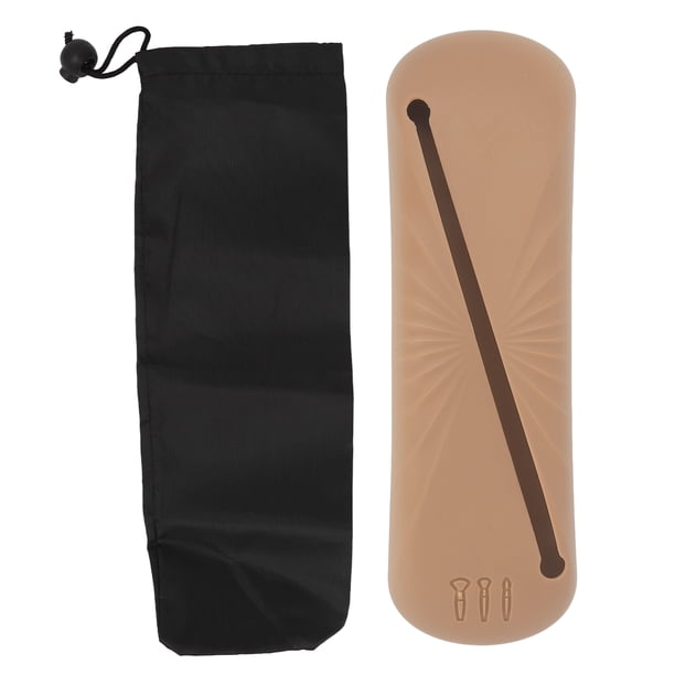 Soporte suave para brochas cosméticas, soporte para brochas de maquillaje de silicona, soporte para brochas de maquillaje de silicona, organizador de brochas cosméticas, Ultra sensible