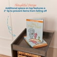 thumbnail image 5 of ECR4Kids 4-Cube Double-Sided Vertical Storage Organizer, Classroom Furniture, Grey Wash, 5 of 9