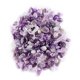 thumbnail image 1 of Piedras pulidas en trozos irregulares, sin perforaciones, sin cierres, de cuarzo cristalino natural (morado), 1 of 8