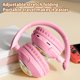 thumbnail image 5 of Auriculares inalámbricos Bluetooth 5.3 | Sonido estéreo de alta fidelidad | Luz RGB | Micrófono con cancelación de ruido | Diseño plegable | Batería larga 100H en espera | Controladores de 40 mm |, 5 of 6