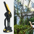 thumbnail image 5 of TidBay 2-in-1 Cordless Pole Saw & Mini Chainsaw, Brushless Electric Chain Saw with 2 x 2.0Ah Battery, 4.9-7.5ft Adjustable Pole Saw for Tree Pruning, 5 of 8