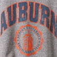 thumbnail image 4 of Women's Pressbox Heathered Gray Auburn Tigers Edith Vintage Knobi Pullover Sweatshirt, 4 of 4