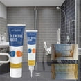 thumbnail image 7 of Tile Grout Repair Kit, Grout Filler and Renewer for Bathroom and Kitchen, Fast-Drying Grout Cleaner and Sealer, Restores and Protects Grout Lines on Floor, Wall, Shower, and Countertop Surfaces, 7 of 7