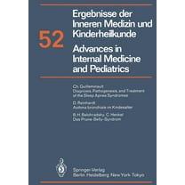 Ergebnisse Der Inneren Medizin Und Kinde Ergebnisse Der Inneren Medizin Und Kinderheilkunde / Advances in Internal Medicine and Pediatrics, Book 52, (Paperback)