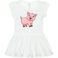thumbnail image 3 of Inktastic Cute Pig Girls Baby Dress, 3 of 5