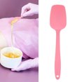 thumbnail image 1 of Waxing Applicator Spatula, Hanging Hole Silicone Hair Removal Waxing Applicator Comfortable Grip  For Home Use For Mixing Masks Pigments, 1 of 8